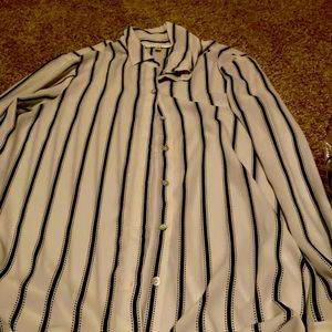Spense button-down striped shirt - S